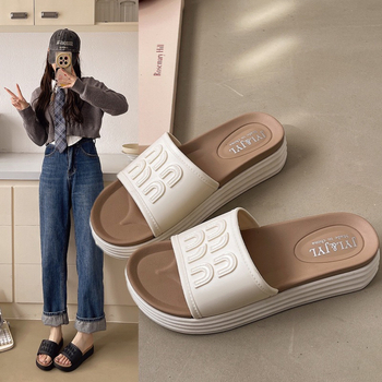 Sieviešu sandales vasarai 2025 ar paaugstinātu platformu, mīksta zole, retro stils, PVC augšējā daļa un PVC zole, iekšējais materiāls: super šķiedra