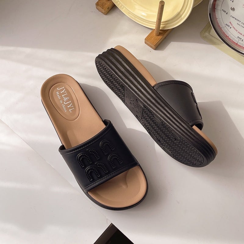 Sieviešu sandales vasarai 2025 ar paaugstinātu platformu, mīksta zole, retro stils, PVC augšējā daļa un PVC zole, iekšējais materiāls: super šķiedra