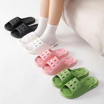 Ženske unutarnje PVC papuče — potplat s injekcijskim oblikovanjem, brzo sušenje, prozračne, protuklizne