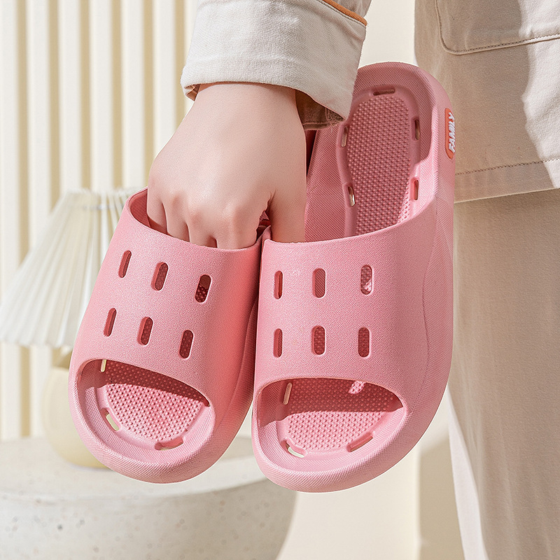 Ženske unutarnje PVC papuče — potplat s injekcijskim oblikovanjem, brzo sušenje, prozračne, protuklizne