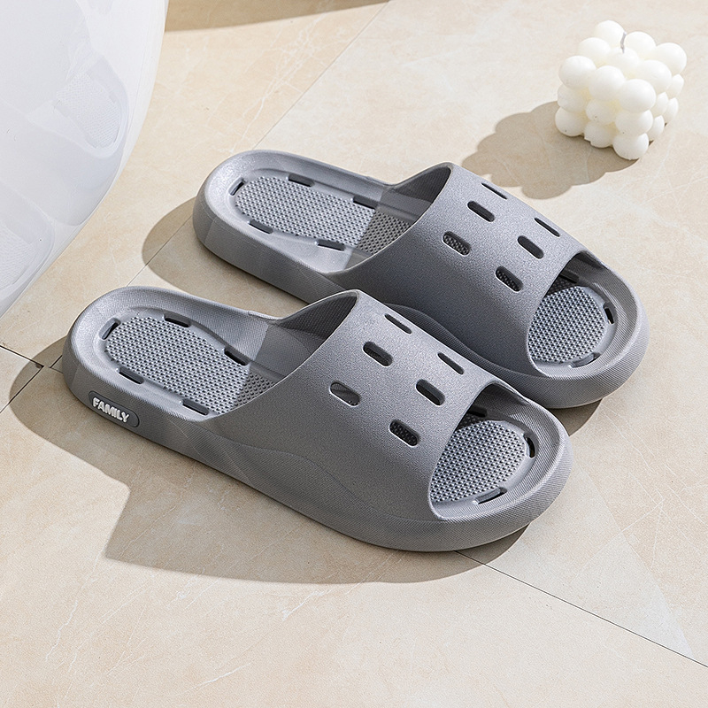 Ženske unutarnje PVC papuče — potplat s injekcijskim oblikovanjem, brzo sušenje, prozračne, protuklizne