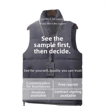 Vīriešu ziemas corduroy darba veste ar stāvošu apkakli, divpusējā aizdare, svītrainais raksts