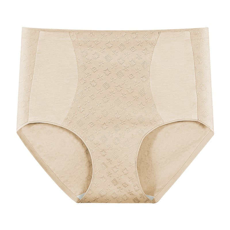 Lenjerie intimă de damă antibacteriană, din bumbac, talie înaltă, ridicare a șoldurilor, strângere a abdomenului