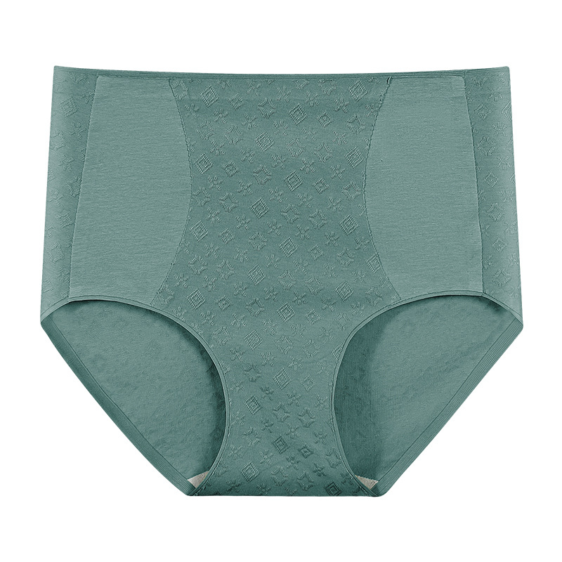 Lenjerie intimă de damă antibacteriană, din bumbac, talie înaltă, ridicare a șoldurilor, strângere a abdomenului