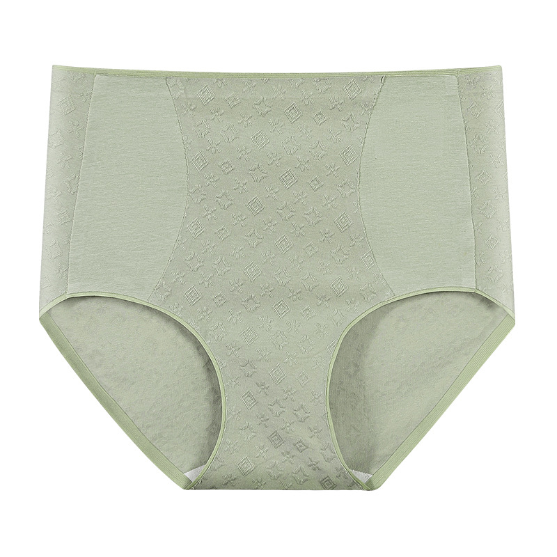 Lenjerie intimă de damă antibacteriană, din bumbac, talie înaltă, ridicare a șoldurilor, strângere a abdomenului