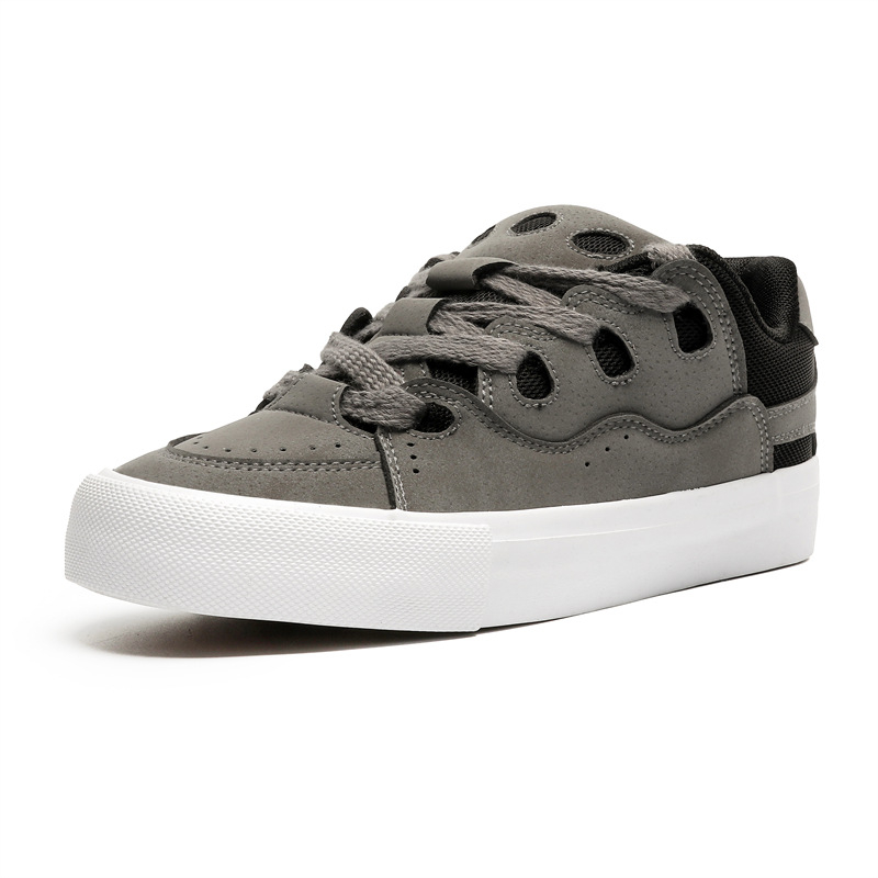 Platnene tenisice s niskim vrhom, gornji dio od mikrovlaknaste kože, gumeni potplat s vulkaniziranom konstrukcijom, uzorak u boji, korejski stil, unisex.