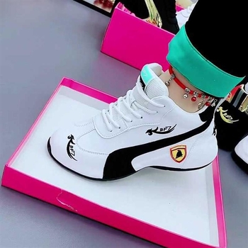 Visoke kožne tenisice s fleec podstavom, izvezenim motivom sretne ptice, mekani đon