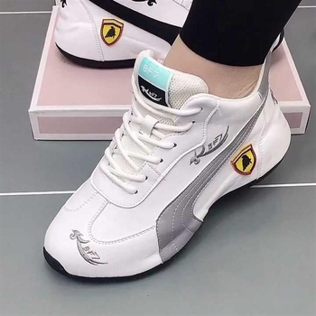 Visoke kožne tenisice s fleec podstavom, izvezenim motivom sretne ptice, mekani đon