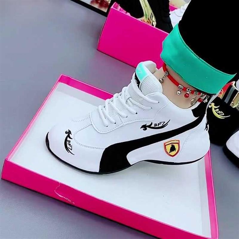 Visoke kožne tenisice s fleec podstavom, izvezenim motivom sretne ptice, mekani đon