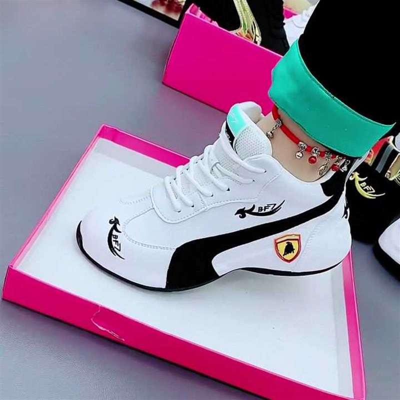 Visoke kožne tenisice s fleec podstavom, izvezenim motivom sretne ptice, mekani đon