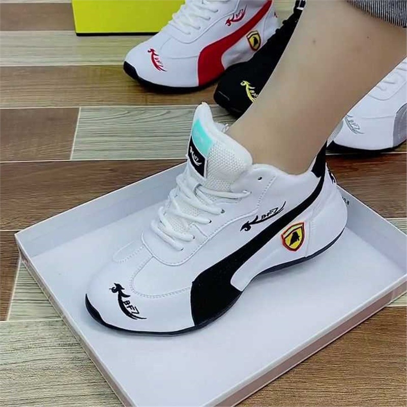 Visoke kožne tenisice s fleec podstavom, izvezenim motivom sretne ptice, mekani đon