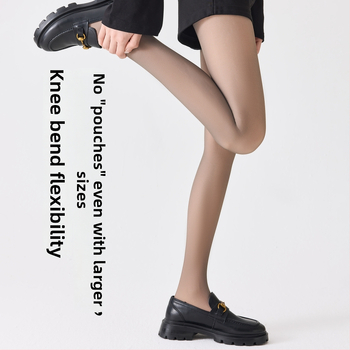 Colanți cu talie înaltă pentru ridicare fesieră și modelare, nailon gros, finisaj translucid pielii