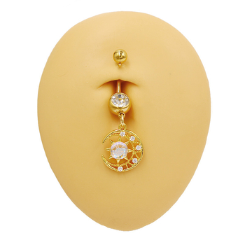 Prsten pupka, unisex, srcolik dizajn, cinkova legura, prilagodljivo