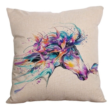 Pamut-len párnahuzat, nyomtatott mintázat 10122, modern stílus, testreszabható, töltet nélkül