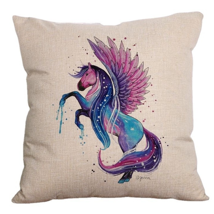 Pamut-len párnahuzat, nyomtatott mintázat 10122, modern stílus, testreszabható, töltet nélkül