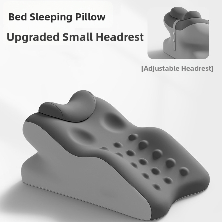 Hasaló alvó párna derék- és nyaktámasztással — pamut huzat, szivacstöltet, minimalist stílus, testreszabható