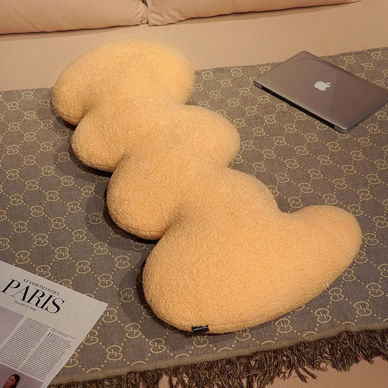 Terhesség-támogató párna, hosszú oldalsó alváshoz, plüss huzattal, PP gyapot töltettel, minimalist dizájn