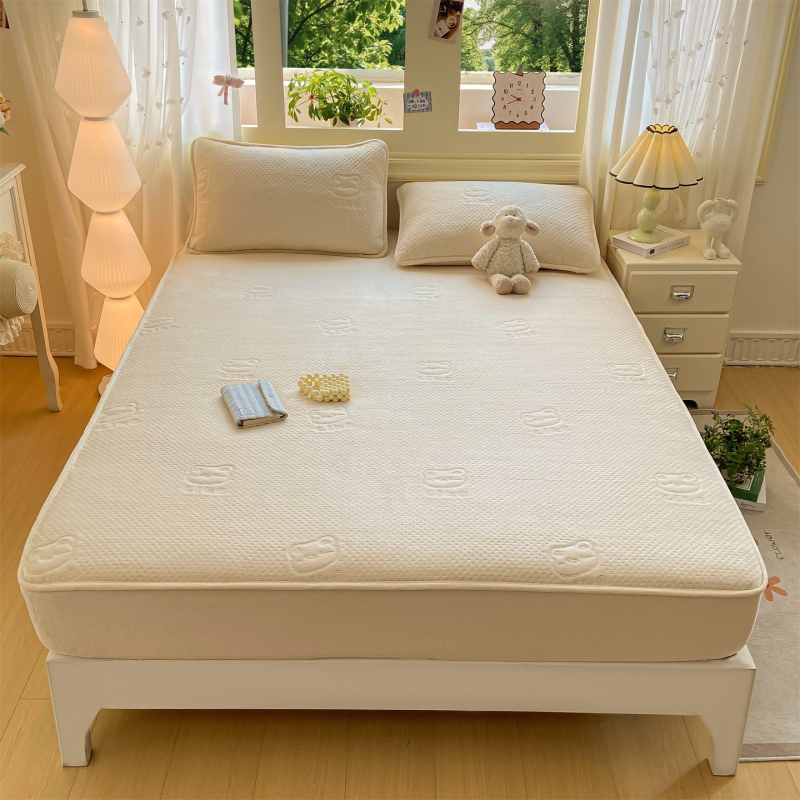 3-dijelni set posteljine od poliestera, prešiven, reaktivno bojano, 300–500 g, moderni minimalistički stil