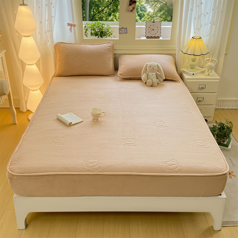 3-dijelni set posteljine od poliestera, prešiven, reaktivno bojano, 300–500 g, moderni minimalistički stil