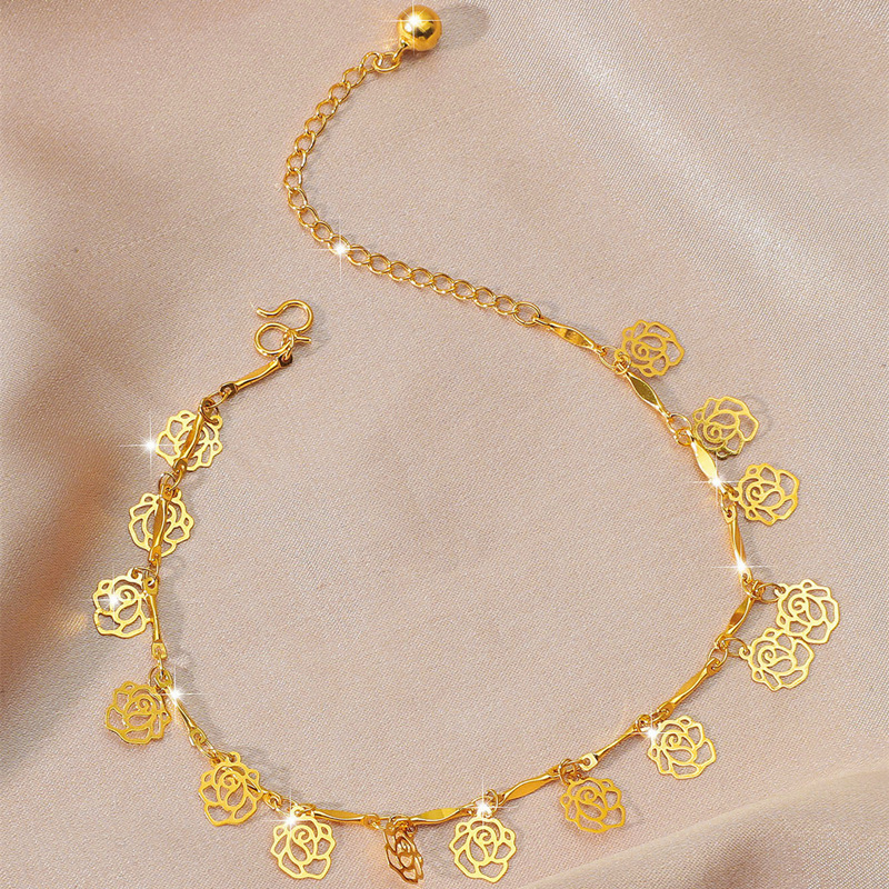 Sieviešu potīšu ankleta – vienkāršs dizains, sirds motīvs, sakausējums, XT/Xiao Tian