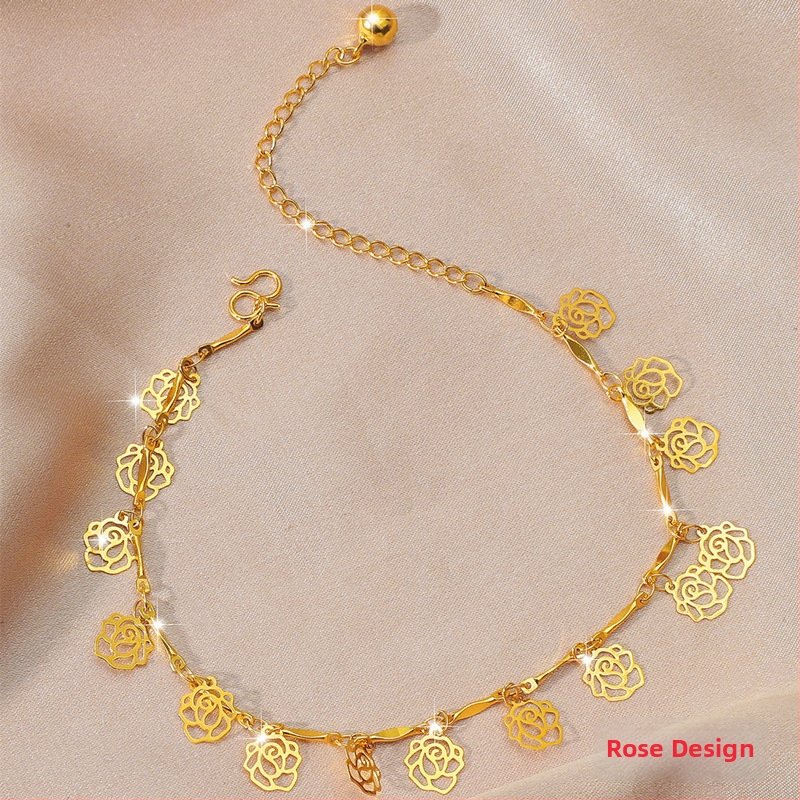 Sieviešu potīšu ankleta – vienkāršs dizains, sirds motīvs, sakausējums, XT/Xiao Tian