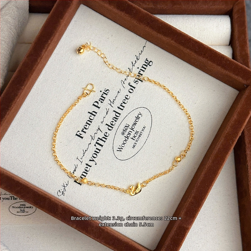 Sievietes vara potītes aproce ar etnisko stilu un burtiem krellēm.