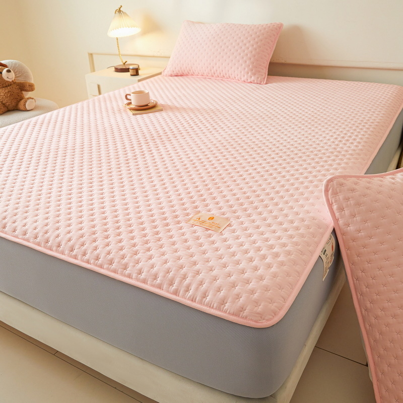 Elastični plisirani plašt od oprane pamučne, quilted debeli, protuklizan, zaštitni pokrivač madraca, jedinstven uzorak, reaktivno bojanje