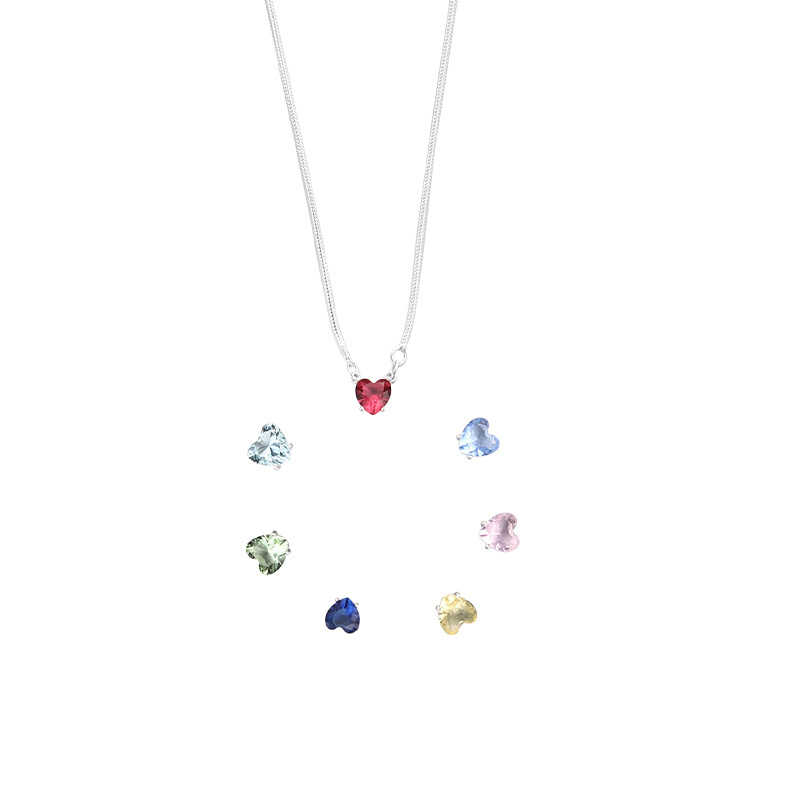 Sudraba potītes rokassprādze ar sirds dizainu, gaišā luksusa stils, Shu Decoration