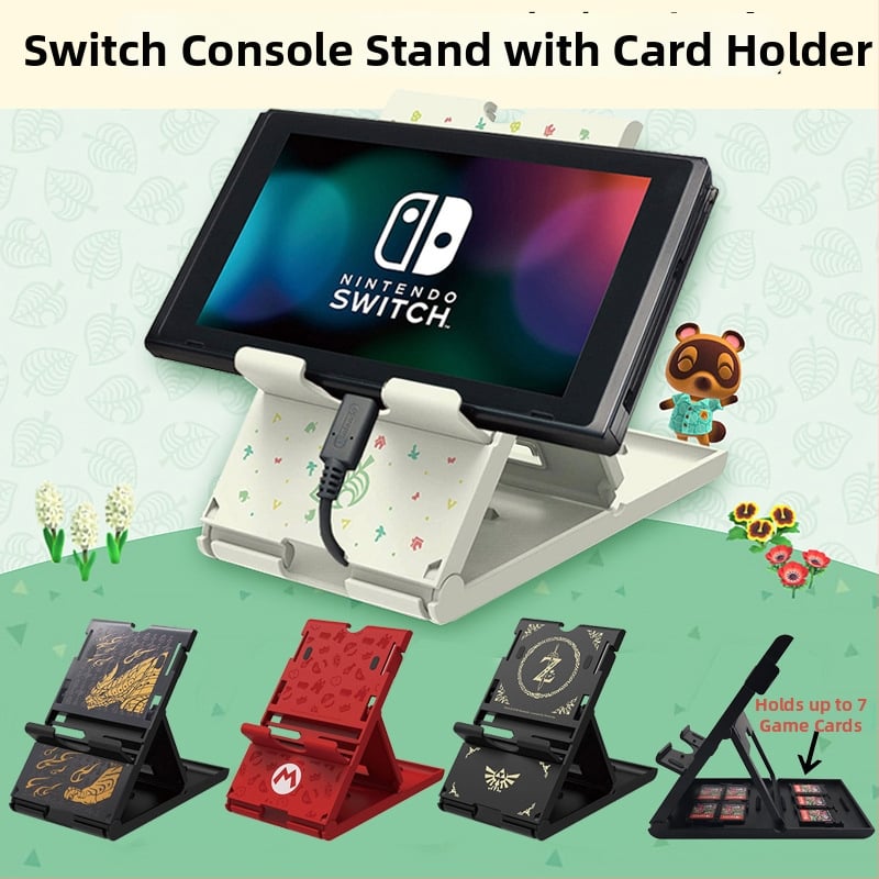 Nintendo Switch stovas su įkrovimo baze – Lokpad Switch, nešiojamas, sulankstomas, reguliuojamas aušinimas, PC