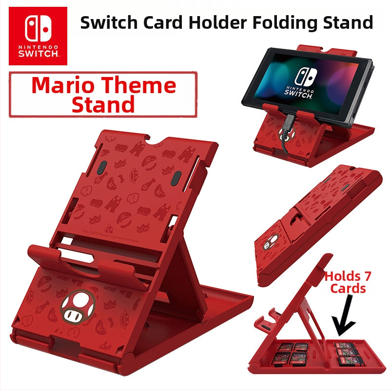 Nintendo Switch stovas su įkrovimo baze – Lokpad Switch, nešiojamas, sulankstomas, reguliuojamas aušinimas, PC