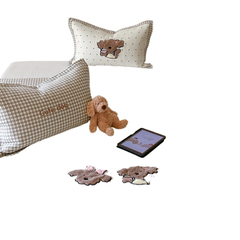 Cuvertură pentru pat cu imprimare desen animat, țesătură twill, imprimare și vopsire reactive, material: mătase