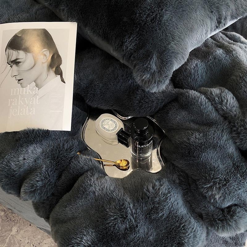 Tejszín velúr négy részes ágyneműhuzat készlet, quiltelt, reaktív színezés, 500–800 g, könnyű luxus ágynemű