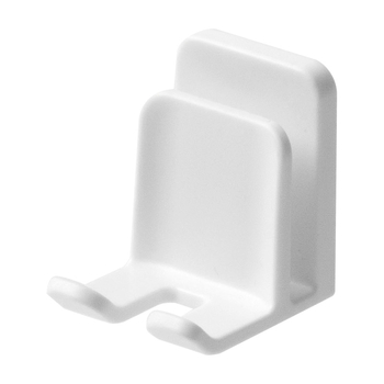 Hamba harja hoidja - seinale kinnitatav, puurimistvaba, plastikust, tolmukindel, kaasiga