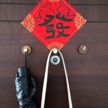 Magnetna kuka, jednostavan dizajn, moderni minimalistički stil, materijal: magnet, 1 komad