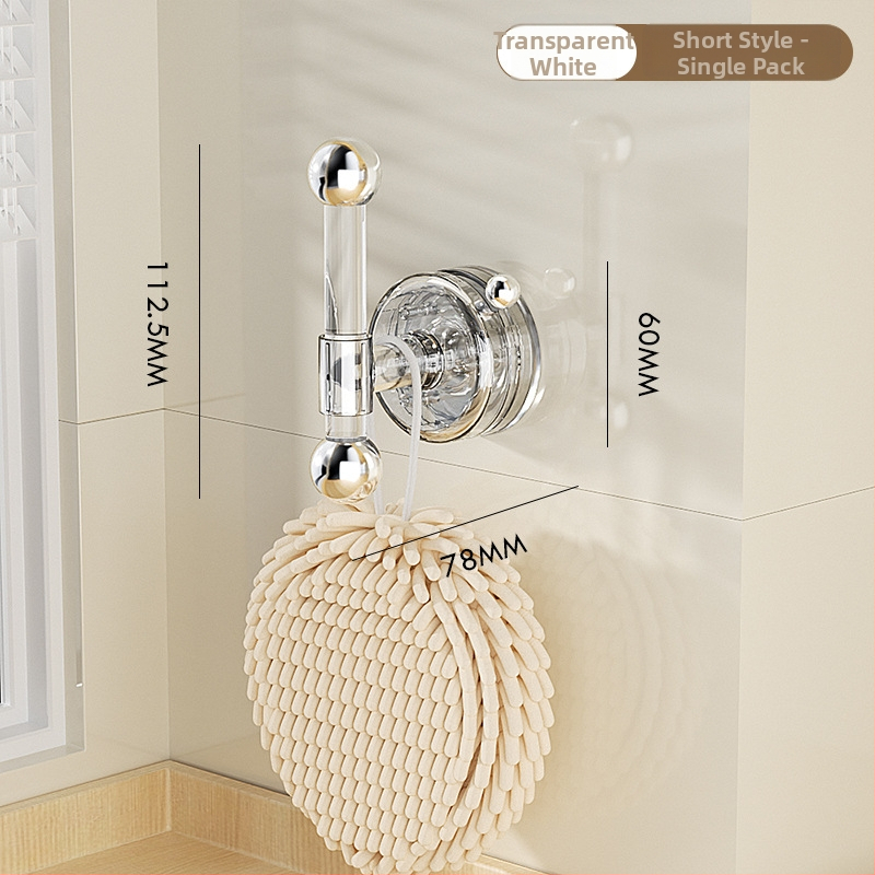 Plastmasas virtuves salvetēm turētājs ar piesūcekni, sienas montāža, slodze līdz 3 kg, piemērots vannas istabai, virtuvei un dzīvojamajai telpai