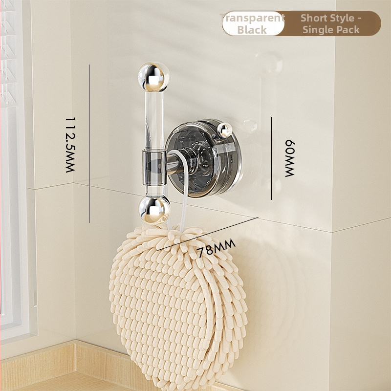 Plastmasas virtuves salvetēm turētājs ar piesūcekni, sienas montāža, slodze līdz 3 kg, piemērots vannas istabai, virtuvei un dzīvojamajai telpai