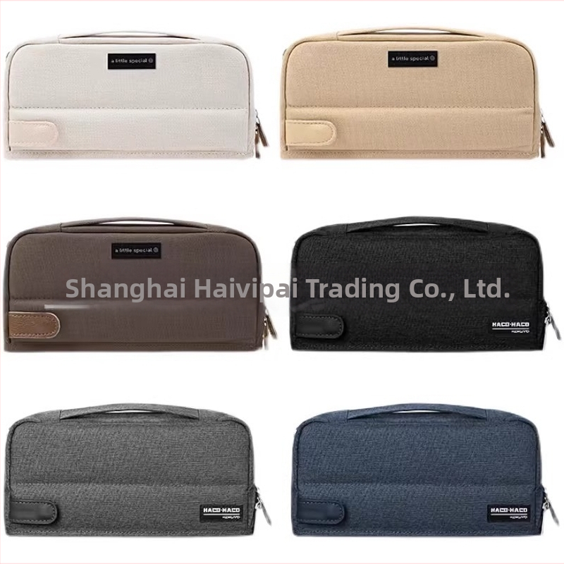 Kokuyo pieštukų dėklas su stovu, daugiafunkcinė mokyklinė kanceliarinė dėžutė, poliesteris, universalus, madingas stilius