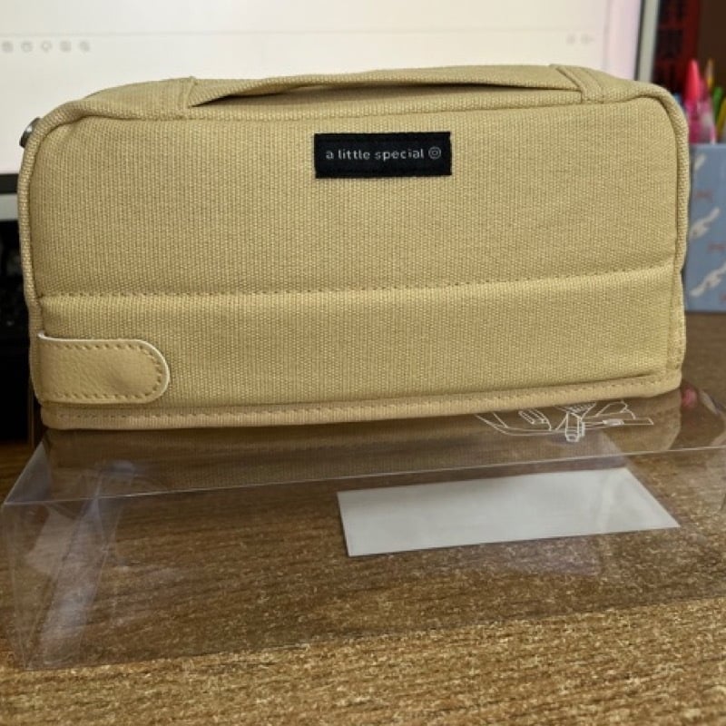 Kokuyo pieštukų dėklas su stovu, daugiafunkcinė mokyklinė kanceliarinė dėžutė, poliesteris, universalus, madingas stilius