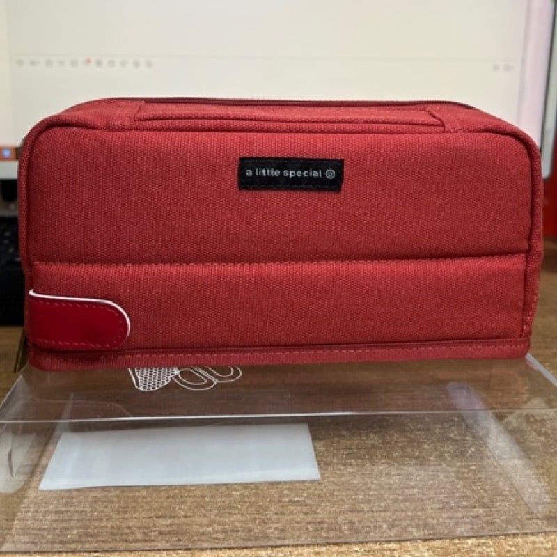 Kokuyo pieštukų dėklas su stovu, daugiafunkcinė mokyklinė kanceliarinė dėžutė, poliesteris, universalus, madingas stilius