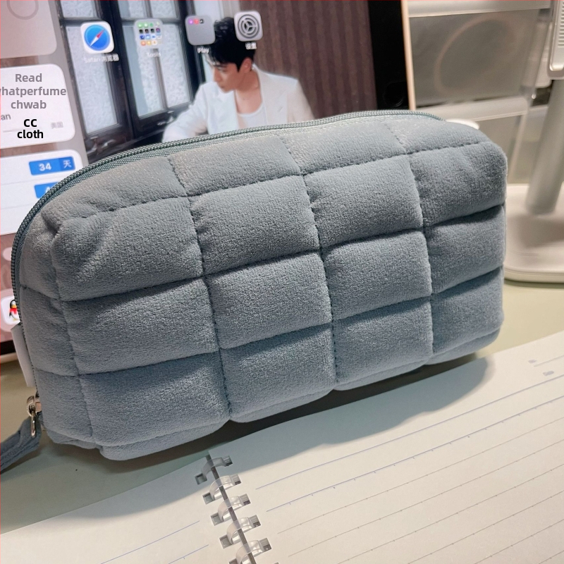 Kokuyo pieštukų dėklas su stovu, daugiafunkcinė mokyklinė kanceliarinė dėžutė, poliesteris, universalus, madingas stilius