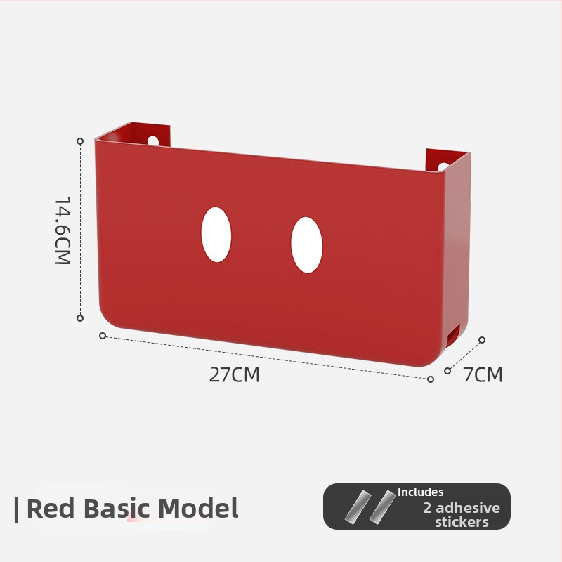 Sienā piestiprinājama uzglabāšanas kaste mājas WiFi maršrutētājiem, set-top kastēm un tālvadības pultīm — PP materiāls, modelis 10015, svars 0,3 kg, daudzfunkcionāls, mūsdienīgs minimālisma stils