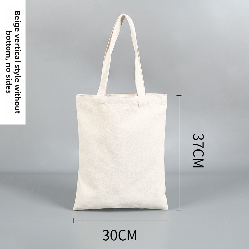 Τσάντα Tote από καμβά με προσωποποιημένο λογότυπο, μηχανική εκτύπωση, κάτω και πλευρές, γενική χρήση συσκευασίας