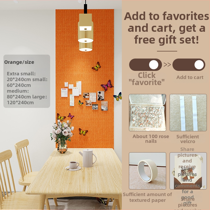 Minkštas sienos fono dangtis — poliesterio pluoštas, paprastos ir modernus stilius; erdvės: svetainė, miegamasis, studija, restoranas, įėjimas, komercinės patalpos