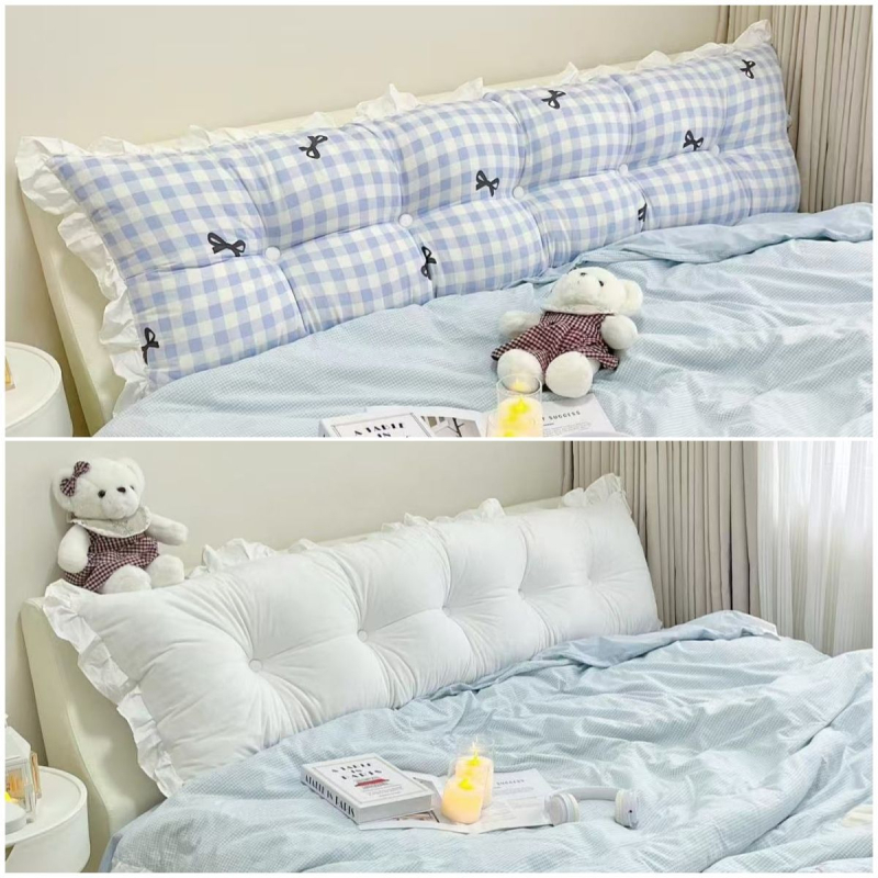 Miegamajam skirtas tatami stiliaus nugaros pagalvė (medvilnė; paprastas ir šiuolaikinis stilius; vientisas arba languotas raštas; smūgiams atsparus; nuimamas ir skalbiamas)