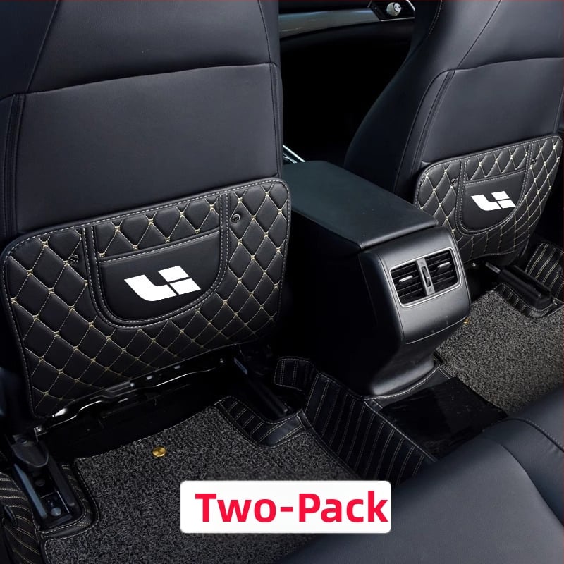 Meinan Autóhátsó ülés védő – Gyerekeknek szóló anti-ütés párna, szennyeződés- és kopás elleni védelem, tároló táska (Márka: Meinan; Anyag: Egyéb; Feldolgozás: Nem)