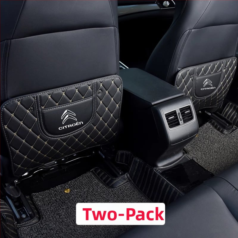 Meinan Autóhátsó ülés védő – Gyerekeknek szóló anti-ütés párna, szennyeződés- és kopás elleni védelem, tároló táska (Márka: Meinan; Anyag: Egyéb; Feldolgozás: Nem)