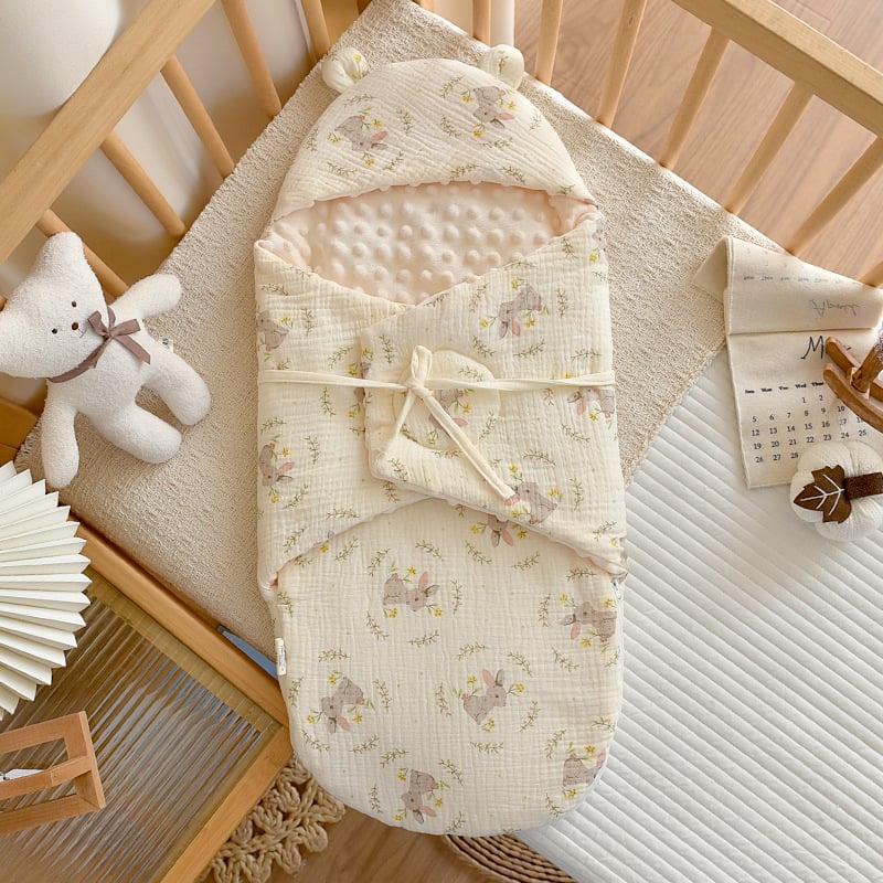 Spavaća vrećica za novorođenče, vanjski materijal od pamuka, poliester punilo, težina do 0,5 kg, proljeće i jesen
