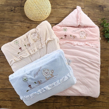 Beebi magamiskott 2-in-1, polüester-puuvillane materjal, soe sügisel ja talvel