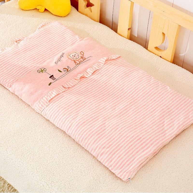 Beebi magamiskott 2-in-1, polüester-puuvillane materjal, soe sügisel ja talvel