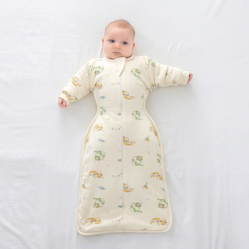 Guļammaiss zīdainim, kokona stila, kokvilnas audums ar zīda pildījumu, piemērots zīdaiņiem 0–1 gadu